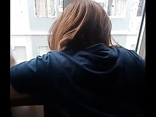 Kinantot sa Harap ng Mga Kapitbahay Ang Fuck Buddy kong Condo Girl