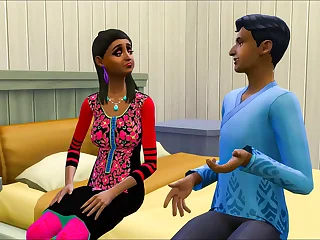 Indian pretence Fellow-clansman Plus pretence Sister Sharing Same Bed Every time - Indian Teen